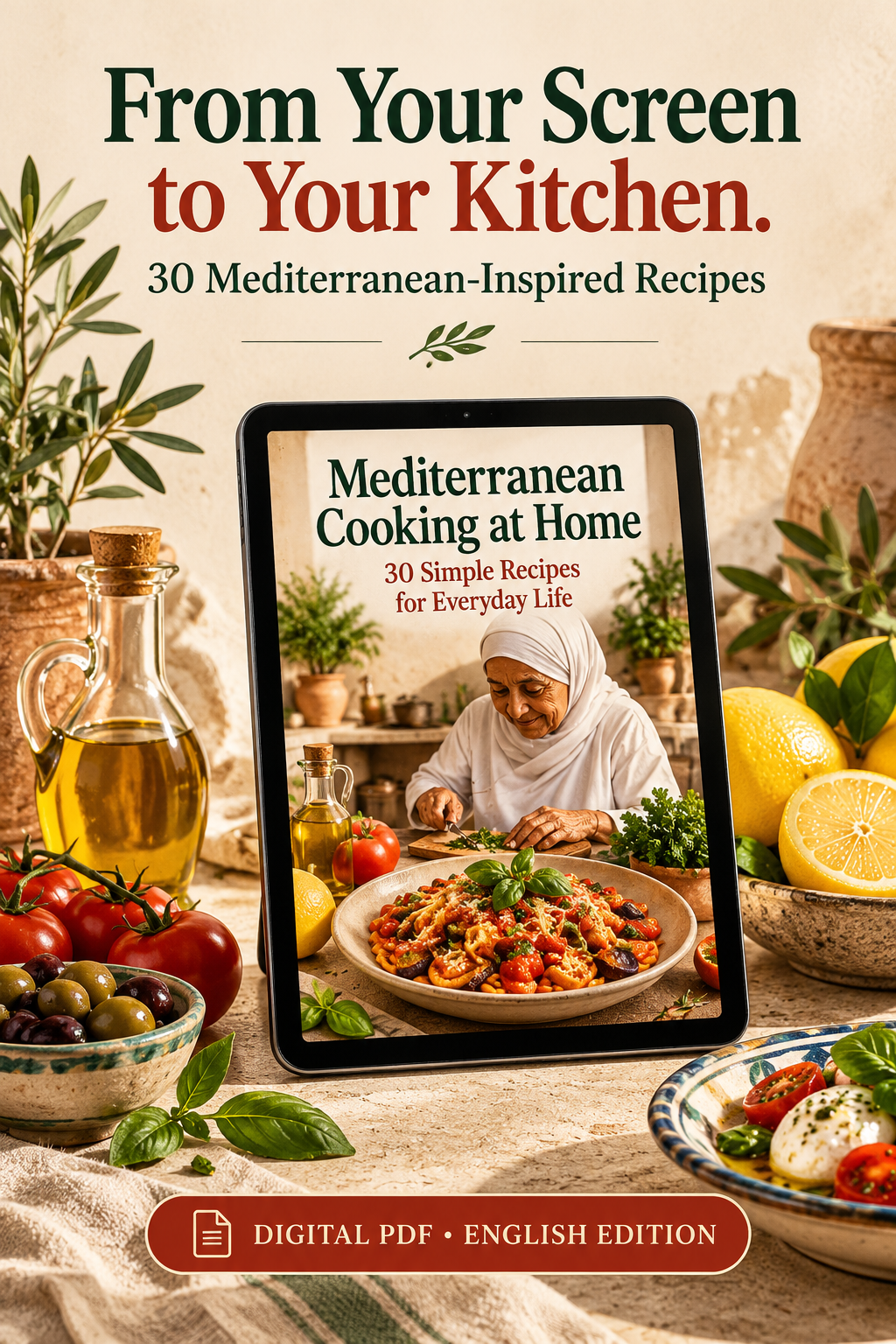 313. From Your Screen to Your Kitchen. | Mediterranean Cooking PDF