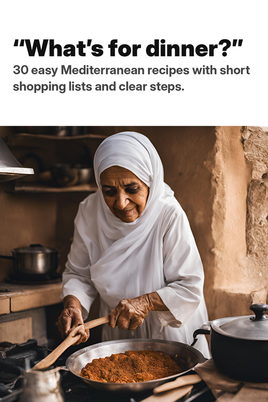 Mediterranean Cooking at Home — question