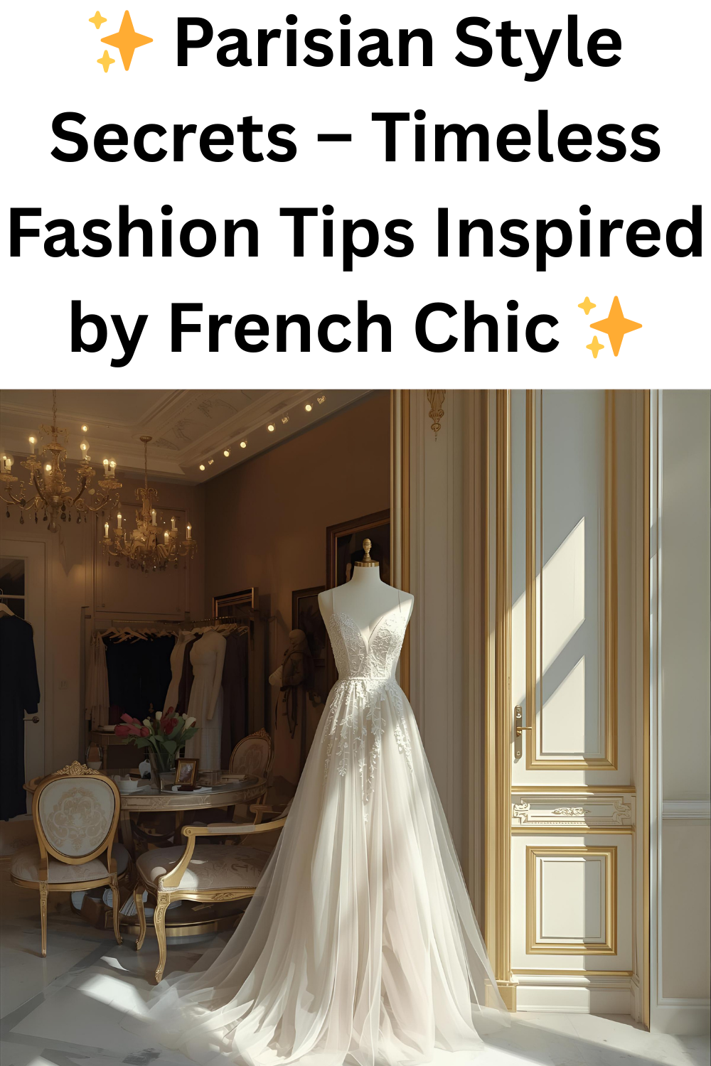 ebook ✨ Parisian Style Secrets – Timeless Fashion Tips Inspired by French Chic ✨