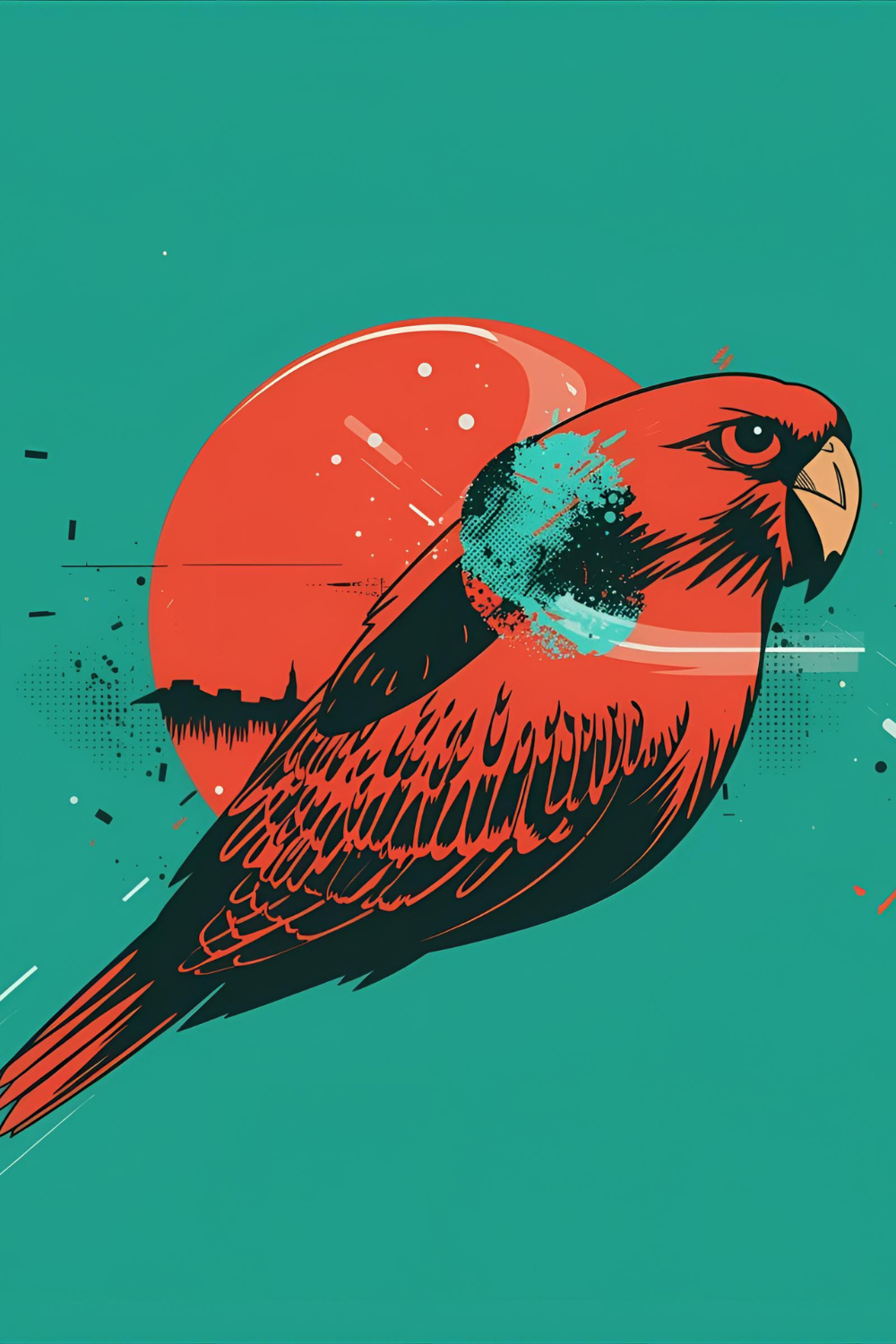 8. Digital Masterpiece- infinite bird