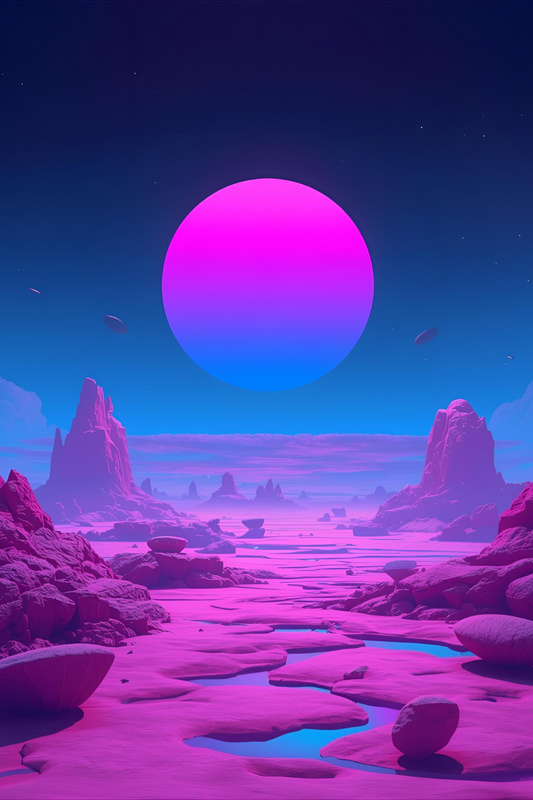 Digital Masterpiece- Nomadic moon