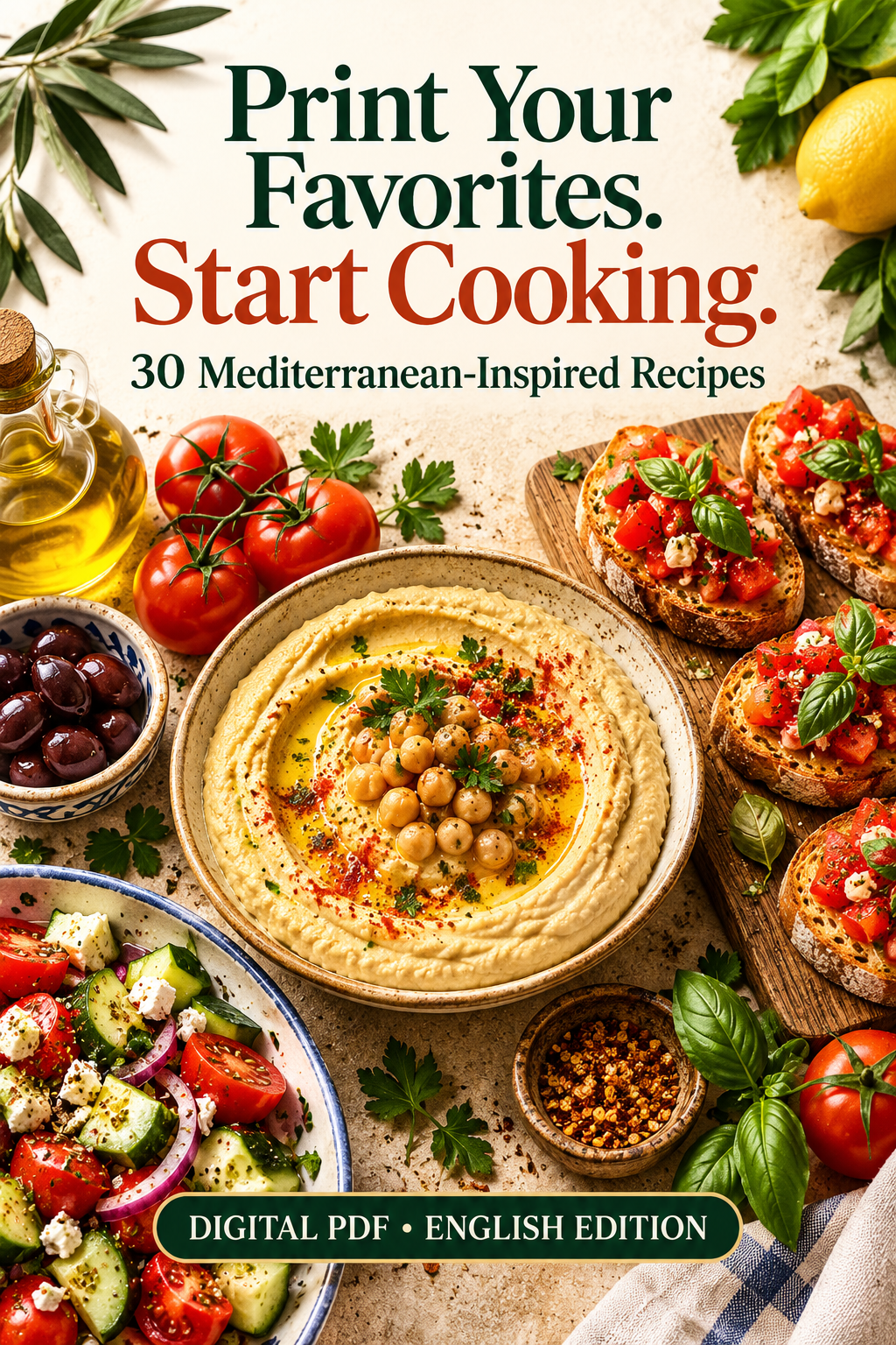 314. Print Your Favorites. Start Cooking. | Mediterranean Cooking PDF