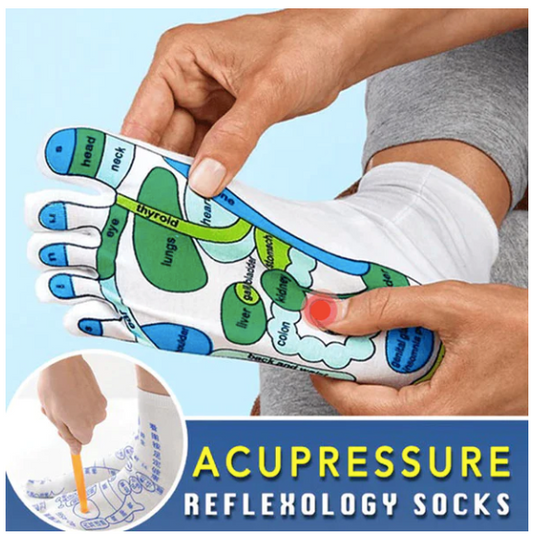 94. Acupressure Reflexology Socks Massage Set