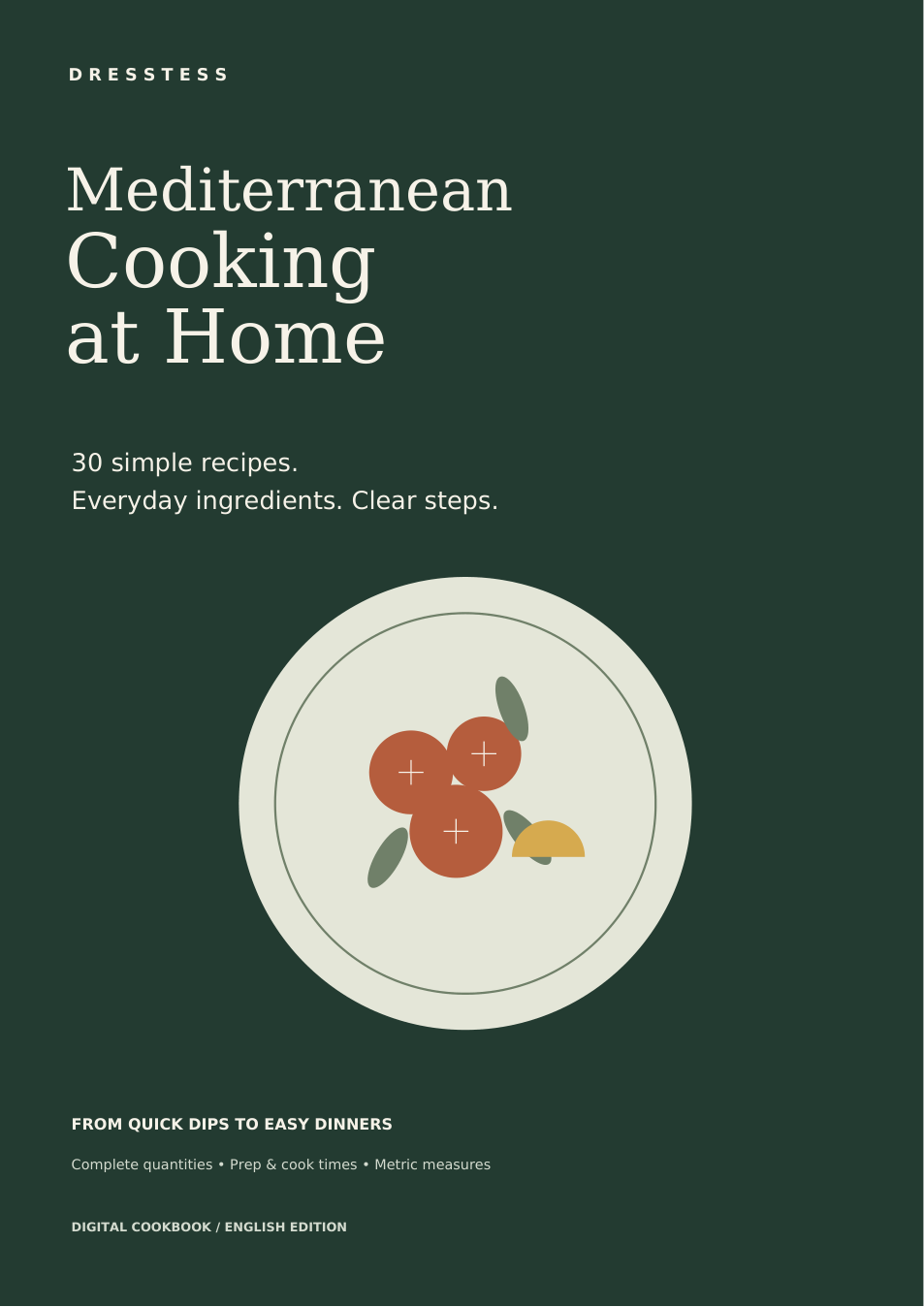 Cookbook cover