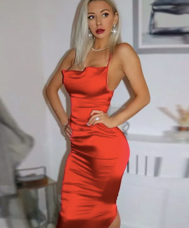 50: Red Dress